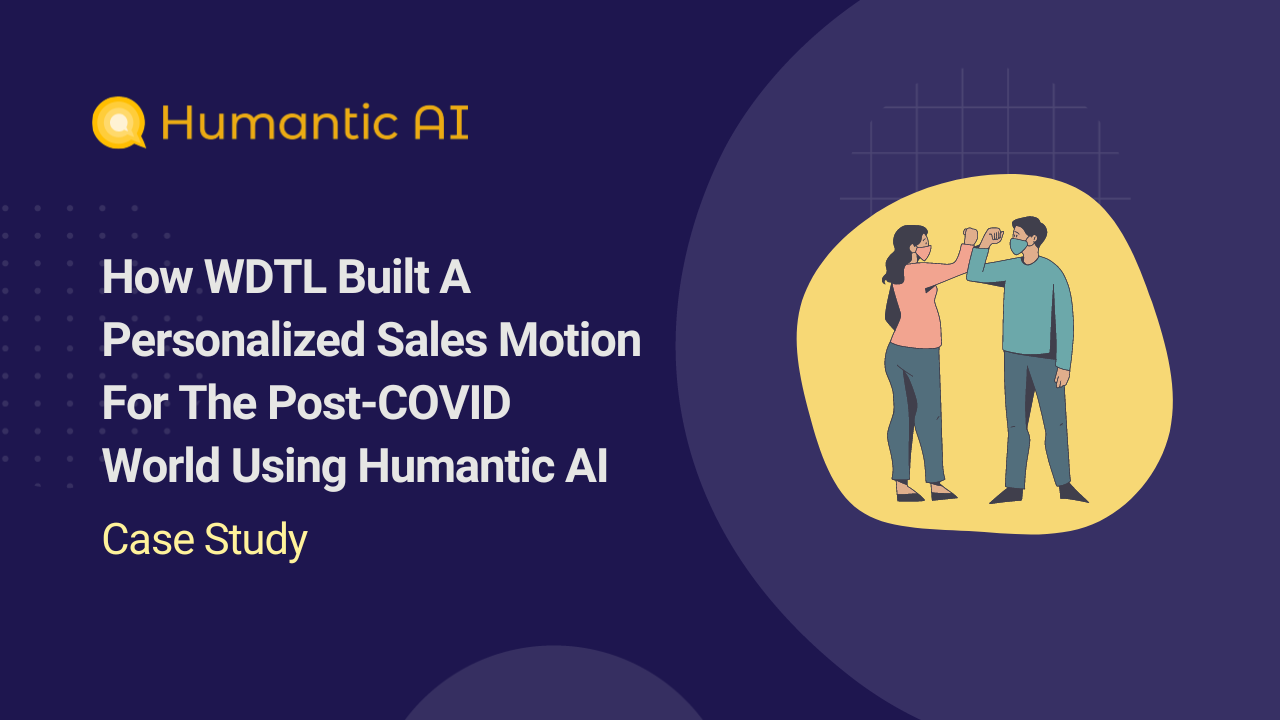 Building A Personalized Sales Motion For The Post-Covid World Building A Personalized Sales Motion For The Post-Covid World